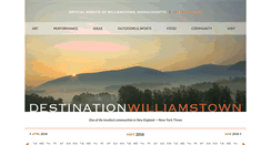 Desktop Screenshot of destinationwilliamstown.org